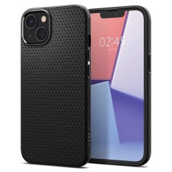 Husa Spigen Liquid Air compatibila cu iPhone 13 Matte Black