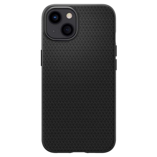 Husa Spigen Liquid Air compatibila cu iPhone 13 Matte Black (Spigen, iPhone 13) by www.silkase.ro Husa Spigen Liquid Air compatibila cu iPhone 13 Matte Black (iPhone 13, ACS03519) by www.silkase.ro