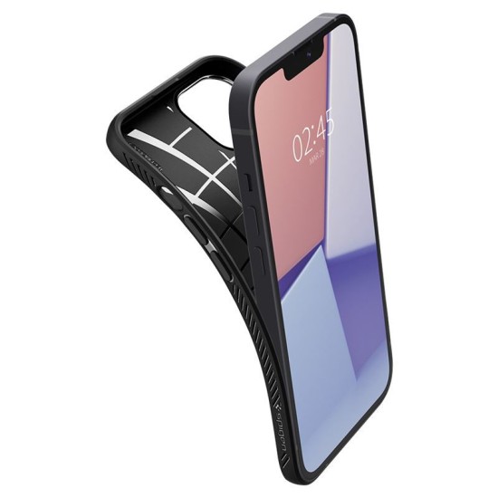 Husa Spigen Liquid Air compatibila cu iPhone 13 Matte Black (Spigen, iPhone 13) by www.silkase.ro Husa Spigen Liquid Air compatibila cu iPhone 13 Matte Black (iPhone 13, ACS03519) by www.silkase.ro