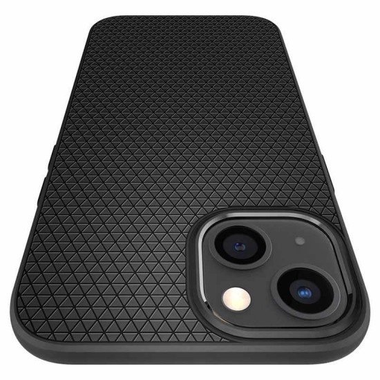 Husa Spigen Liquid Air compatibila cu iPhone 13 Matte Black (Spigen, iPhone 13) by www.silkase.ro Husa Spigen Liquid Air compatibila cu iPhone 13 Matte Black (iPhone 13, ACS03519) by www.silkase.ro