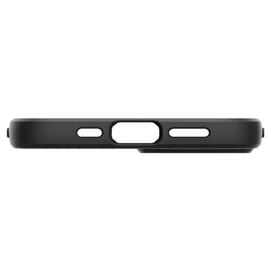 Husa Spigen Liquid Air compatibila cu iPhone 13 Matte Black (Spigen, iPhone 13) by www.silkase.ro Husa Spigen Liquid Air compatibila cu iPhone 13 Matte Black (iPhone 13, ACS03519) by www.silkase.ro