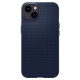 Husa Spigen Liquid Air pentru Apple iPhone 13 Albastru inchis (iPhone 13, ACS03520) by www.silkase.ro