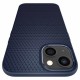 Husa Spigen Liquid Air pentru Apple iPhone 13 Albastru inchis (iPhone 13, ACS03520) by www.silkase.ro