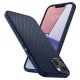 Husa Spigen Liquid Air pentru Apple iPhone 13 Albastru inchis (iPhone 13, ACS03520) by www.silkase.ro