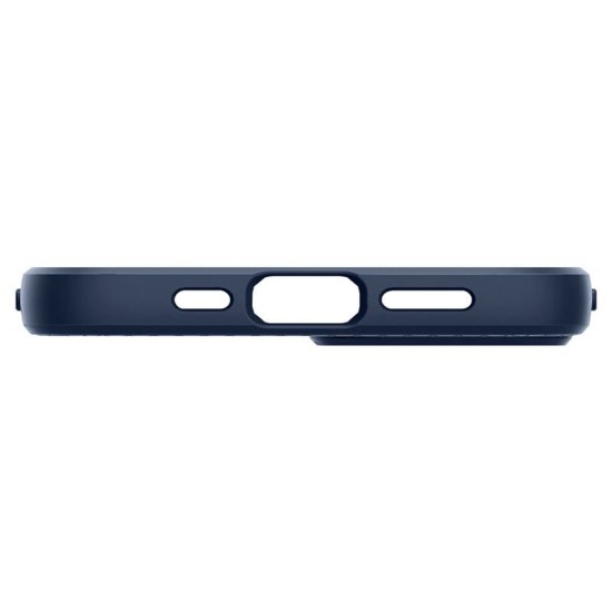 Husa Spigen Liquid Air pentru Apple iPhone 13 Albastru inchis (iPhone 13, ACS03520) by www.silkase.ro