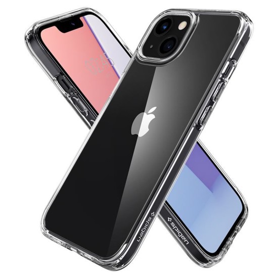 Husa de protectie Spigen pentru iPhone 13, Crystal Clear (Spigen, iPhone 13) by www.silkase.ro Husa de protectie Spigen pentru iPhone 13, Crystal Clear (iPhone 13, ACS03522) by www.silkase.ro