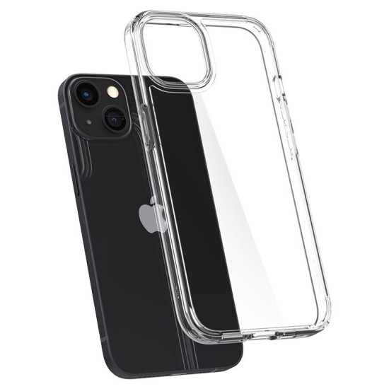 Husa de protectie Spigen pentru iPhone 13, Crystal Clear (Spigen, iPhone 13) by www.silkase.ro Husa de protectie Spigen pentru iPhone 13, Crystal Clear (iPhone 13, ACS03522) by www.silkase.ro