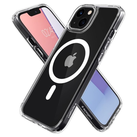 Husa Spigen Ultra Hybrid MagSafe compatibila cu iPhone 13 White (Spigen, iPhone 13) by www.silkase.ro Husa Spigen Ultra Hybrid MagSafe compatibila cu iPhone 13 White (iPhone 13, ACS03528) by www.silkase.ro