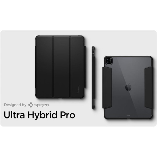 Husa pentru Apple iPad Pro 11 2021/2020, Ultra Hybrid Pro, X1546, Black (Spigen, Ingredi) by www.silkase.ro Husa pentru Apple iPad Pro 11 2021/2020, Ultra Hybrid Pro, X1546, Black (Ingredi, ACS03655) by www.silkase.ro