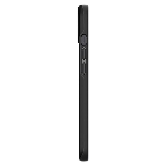 Husa slim Spigen Thin Fit compatibila cu iPhone 13 Black (iPhone 13, ACS03677) by www.silkase.ro