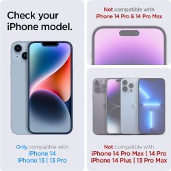 Folie sticla cu sistem de montare Case friendly Spigen GLAS.tR EZ FIT compatibila cu iPhone 13/13 Pro/14/16e Folie sticla cu sistem de montare Case friendly Spigen GLAS.tR EZ FIT compatibila cu iPhone 13/13 Pro/14/16e