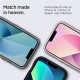 Folie sticla cu sistem de montare Case friendly Spigen GLAS.tR EZ FIT compatibila cu iPhone 13/13 Pro/14/16e (Ingredi, AGL03724) by www.silkase.ro
