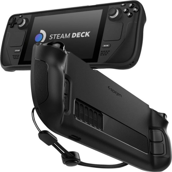 Husa de protectie robusta Spigen Rugged Armor pentru Steam Deck, neagra (Spigen, Ingredi) by www.silkase.ro Husa de protectie robusta Spigen Rugged Armor pentru Steam Deck, neagra (Diverse accesorii, ACS03730) by www.silkase.ro
