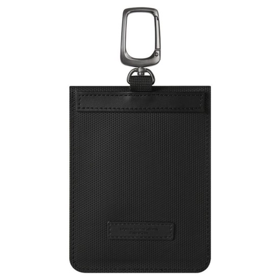 Husa de protectie cheie auto cu blocare semnal RFID Spigen Klasden Pouch, neagra (Spigen, Ingredi) by www.silkase.ro Husa de protectie cheie auto cu blocare semnal RFID Spigen Klasden Pouch, neagra (Accesorii auto, AFA03754) by www.silkase.ro