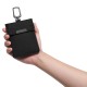 Husa de protectie cheie auto cu blocare semnal RFID Spigen Klasden Pouch, neagra (Spigen, Ingredi) by www.silkase.ro Husa de protectie cheie auto cu blocare semnal RFID Spigen Klasden Pouch, neagra (Accesorii auto, AFA03754) by www.silkase.ro