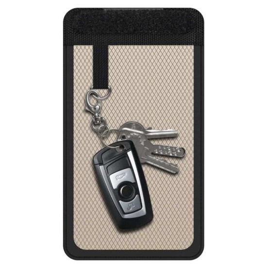 Husa de protectie cheie auto cu blocare semnal RFID Spigen Klasden Pouch, neagra (Spigen, Ingredi) by www.silkase.ro Husa de protectie cheie auto cu blocare semnal RFID Spigen Klasden Pouch, neagra (Accesorii auto, AFA03754) by www.silkase.ro