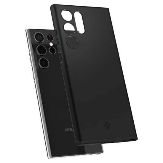 Husa Spigen Thin Fit pentru Samsung Galaxy S22 Ultra Negru (Spigen, S21 Ultra) by www.silkase.ro Husa Spigen Thin Fit pentru Samsung Galaxy S22 Ultra Negru (S21 Ultra, ACS03911) by www.silkase.ro
