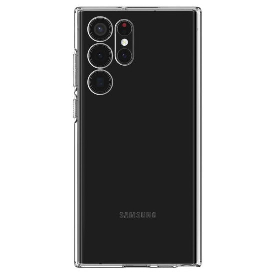 Husa Spigen Cristal Lichid pentru Samsung Galaxy S22 Ultra Transparent (Spigen, S21 Ultra) by www.silkase.ro Husa Spigen Cristal Lichid pentru Samsung Galaxy S22 Ultra Transparent (S21 Ultra, ACS03912) by www.silkase.ro