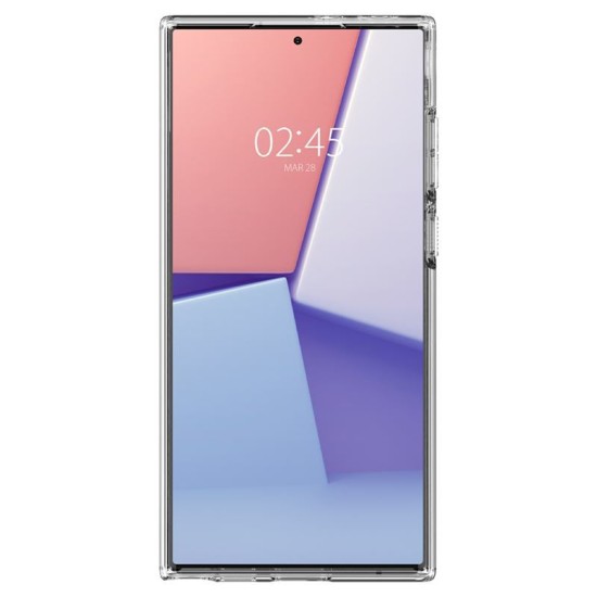 Husa Spigen Cristal Lichid pentru Samsung Galaxy S22 Ultra Transparent (Spigen, S21 Ultra) by www.silkase.ro Husa Spigen Cristal Lichid pentru Samsung Galaxy S22 Ultra Transparent (S21 Ultra, ACS03912) by www.silkase.ro
