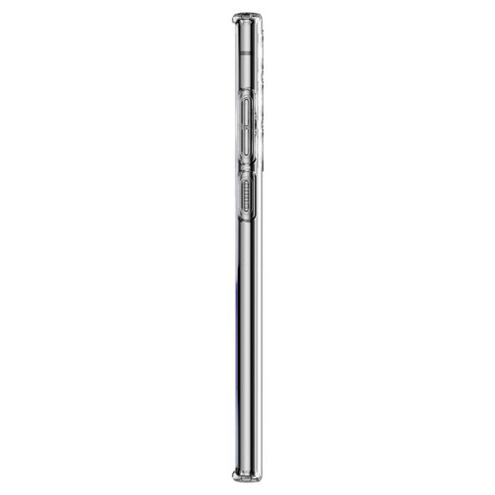 Husa Spigen Cristal Lichid pentru Samsung Galaxy S22 Ultra Transparent (Spigen, S21 Ultra) by www.silkase.ro Husa Spigen Cristal Lichid pentru Samsung Galaxy S22 Ultra Transparent (S21 Ultra, ACS03912) by www.silkase.ro