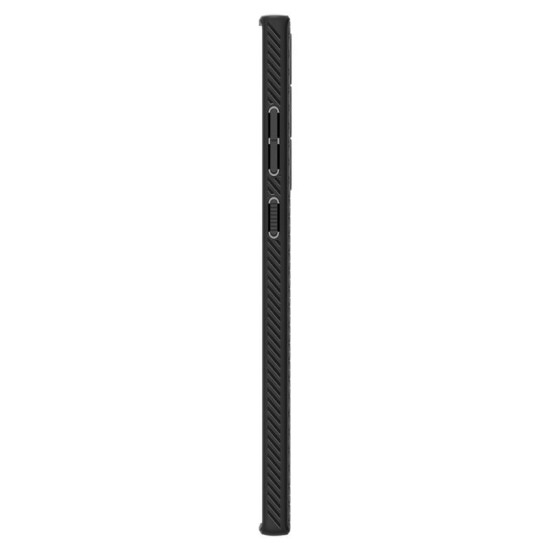 Husa Spigen Liquid Air compatibila cu Samsung Galaxy S22 Ultra Matte Black (Spigen, S21 Ultra) by www.silkase.ro Husa Spigen Liquid Air compatibila cu Samsung Galaxy S22 Ultra Matte Black (S21 Ultra, ACS03915) by www.silkase.ro