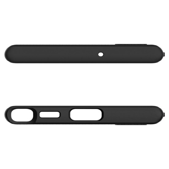 Husa Spigen Liquid Air compatibila cu Samsung Galaxy S22 Ultra Matte Black (Spigen, S21 Ultra) by www.silkase.ro Husa Spigen Liquid Air compatibila cu Samsung Galaxy S22 Ultra Matte Black (S21 Ultra, ACS03915) by www.silkase.ro