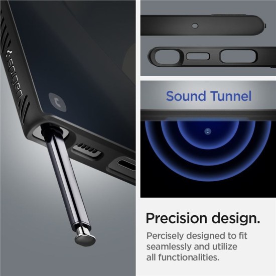 Husa Spigen Liquid Air compatibila cu Samsung Galaxy S22 Ultra Matte Black (Spigen, S21 Ultra) by www.silkase.ro Husa Spigen Liquid Air compatibila cu Samsung Galaxy S22 Ultra Matte Black (S21 Ultra, ACS03915) by www.silkase.ro