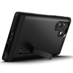 Husa Spigen Tough Armor compatibila cu Samsung Galaxy S22 Ultra Black Husa Spigen Tough Armor compatibila cu Samsung Galaxy S22 Ultra Black