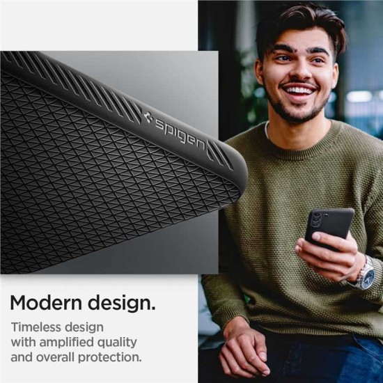 Husa Spigen Liquid Air pentru Samsung Galaxy S22+ Plus Negru Mat (Spigen, S21 Plus) by www.silkase.ro Husa Spigen Liquid Air pentru Samsung Galaxy S22+ Plus Negru Mat (S21 Plus, ACS03953) by www.silkase.ro
