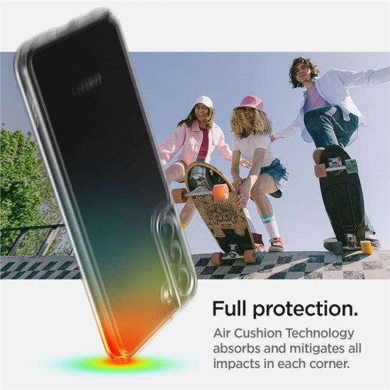 Husa Spigen Ultra Hybrid compatibila cu Samsung Galaxy S22 Plus Crystal Clear (S21 Plus, ACS03954) by www.silkase.ro