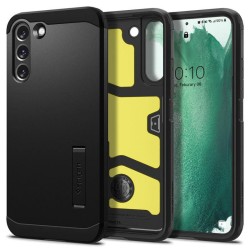 Husa Spigen Tough Armor compatibila cu Samsung Galaxy S22 Plus Black