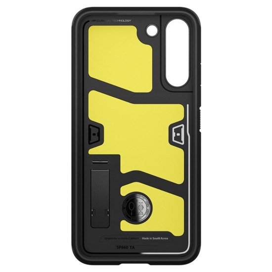 Husa Spigen Tough Armor compatibila cu Samsung Galaxy S22 Plus Black (Spigen, S21 Plus) by www.silkase.ro Husa Spigen Tough Armor compatibila cu Samsung Galaxy S22 Plus Black (S21 Plus, ACS03958) by www.silkase.ro