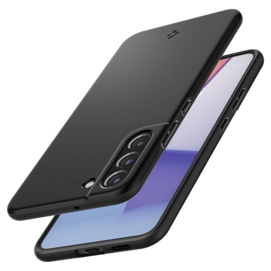 Husa telefon Spigen Thin Fit, neagra, ultra subtire 1.55mm, pentru Galaxy S22 (Spigen, S22) by www.silkase.ro Husa telefon Spigen Thin Fit, neagra, ultra subtire 1.55mm, pentru Galaxy S22 (S22, ACS03983) by www.silkase.ro