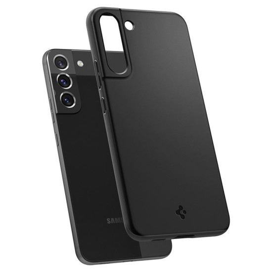 Husa telefon Spigen Thin Fit, neagra, ultra subtire 1.55mm, pentru Galaxy S22 (Spigen, S22) by www.silkase.ro Husa telefon Spigen Thin Fit, neagra, ultra subtire 1.55mm, pentru Galaxy S22 (S22, ACS03983) by www.silkase.ro
