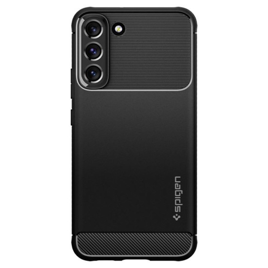 Husa pentru Samsung Galaxy S22 5G - Spigen Rugged Armor - Black (Spigen, S22) by www.silkase.ro Husa pentru Samsung Galaxy S22 5G - Spigen Rugged Armor - Black (S22, ACS03986) by www.silkase.ro