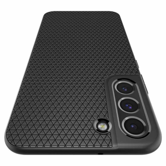Husa Spigen Liquid Air compatibila cu Samsung Galaxy S22 Matte Black (Spigen, S22) by www.silkase.ro Husa Spigen Liquid Air compatibila cu Samsung Galaxy S22 Matte Black (S22, ACS03987) by www.silkase.ro