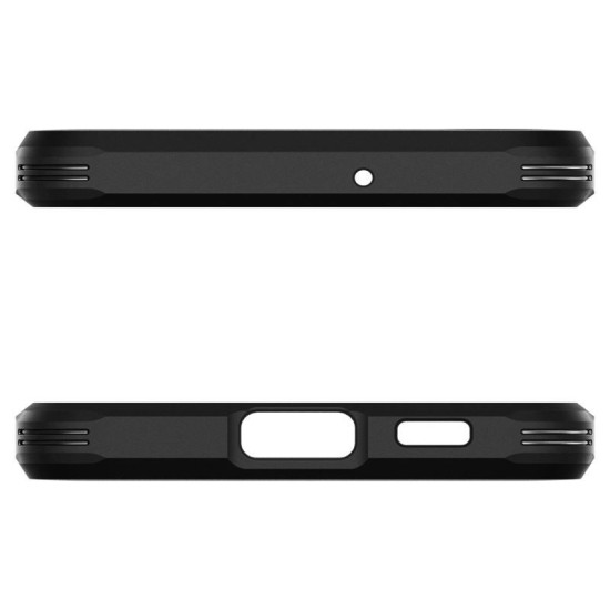 Husa Spigen Tough Armor compatibila cu Samsung Galaxy S22 Gunmetal (Spigen, S22) by www.silkase.ro Husa Spigen Tough Armor compatibila cu Samsung Galaxy S22 Gunmetal (S22, ACS03992) by www.silkase.ro