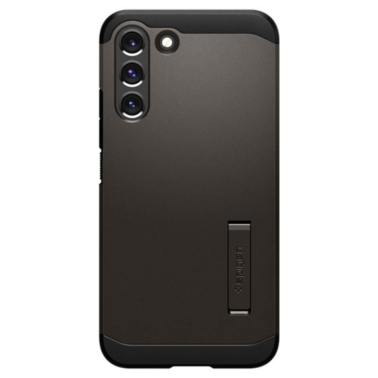 Husa Spigen Tough Armor compatibila cu Samsung Galaxy S22 Gunmetal (Spigen, S22) by www.silkase.ro Husa Spigen Tough Armor compatibila cu Samsung Galaxy S22 Gunmetal (S22, ACS03992) by www.silkase.ro