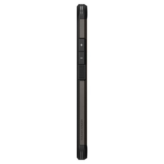 Husa Spigen Tough Armor compatibila cu Samsung Galaxy S22 Gunmetal (Spigen, S22) by www.silkase.ro Husa Spigen Tough Armor compatibila cu Samsung Galaxy S22 Gunmetal (S22, ACS03992) by www.silkase.ro