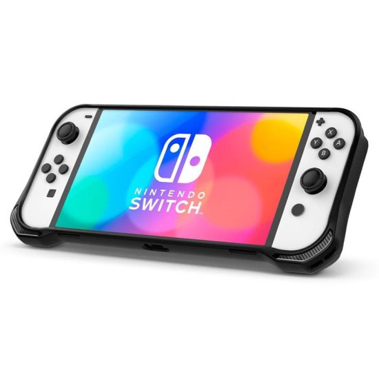 Husa de protectie robusta Spigen Rugged Armor pentru Nintendo Switch OLED, neagra (Spigen, Ingredi) by www.silkase.ro Husa de protectie robusta Spigen Rugged Armor pentru Nintendo Switch OLED, neagra (Diverse accesorii, ACS04020) by www.silkase.ro