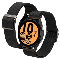 Curea Spigen Fit Lite pentru Samsung Galaxy Watch 4/5/5 Pro/6 Negru