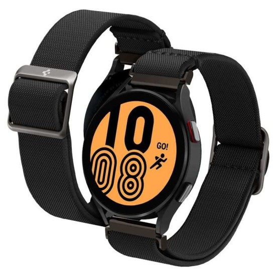 Curea Spigen Fit Lite pentru Samsung Galaxy Watch 4/5/5 Pro/6 Negru (Ingredi, AMP04040) by www.silkase.ro