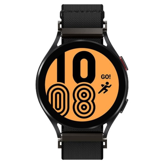 Curea Spigen Fit Lite pentru Samsung Galaxy Watch 4/5/5 Pro/6 Negru (Ingredi, AMP04040) by www.silkase.ro