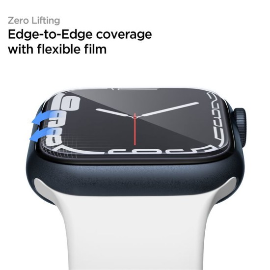 Folie pentru Apple Watch 4 / 5 / 6 / SE / SE 2 / 7 / 8 / 9 (44mm / 45mm) (set 3) - Spigen Neo Flex - Clear (Spigen, Ingredi) by www.silkase.ro Folie pentru Apple Watch 4 / 5 / 6 / SE / SE 2 / 7 / 8 / 9 (44mm / 45mm) (set 3) - Spigen Neo Flex - Clear (Ingredi, AFL04049) by www.silkase.ro