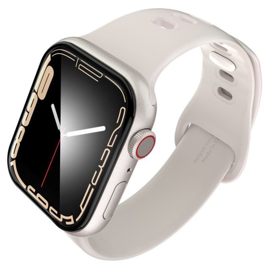 Folie pentru Apple Watch 7 / 8 45mm (set 2) - Spigen ProFlex EZ Fit - Black (Spigen, Ingredi) by www.silkase.ro Folie pentru Apple Watch 7 / 8 45mm (set 2) - Spigen ProFlex EZ Fit - Black (Ingredi, AFL04051) by www.silkase.ro