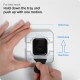 Folie pentru Apple Watch 7 / 8 41mm (set 2) - Spigen ProFlex EZ Fit - Black (Ingredi, AFL04052) by www.silkase.ro