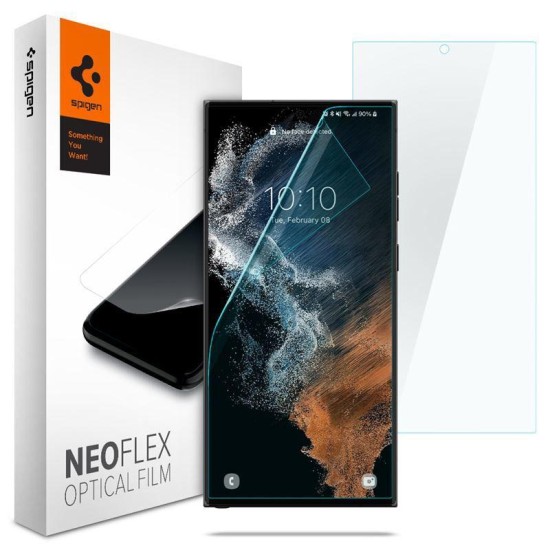 Set 2 folii protectie TPU Case friendly Spigen Neo Flex compatibil cu Samsung Galaxy S22 Ultra (Spigen, Ingredi) by www.silkase.ro Set 2 folii protectie TPU Case friendly Spigen Neo Flex compatibil cu Samsung Galaxy S22 Ultra (Ingredi, AFL04137) by www.silkase.ro