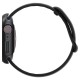 Husa Spigen Thin Fit compatibila cu Apple Watch 7/8 45mm Black (Ingredi, ACS04174) by www.silkase.ro