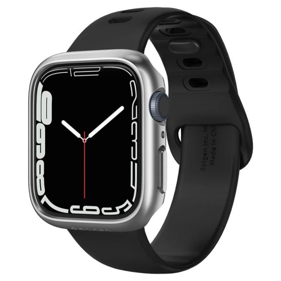 Husa Spigen Thin Fit compatibila cu Apple Watch 7/8 45mm Graphite (Spigen, Ingredi) by www.silkase.ro Husa Spigen Thin Fit compatibila cu Apple Watch 7/8 45mm Graphite (Ingredi, ACS04178) by www.silkase.ro