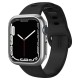 Husa Spigen Thin Fit compatibila cu Apple Watch 7/8 45mm Graphite (Spigen, Ingredi) by www.silkase.ro Husa Spigen Thin Fit compatibila cu Apple Watch 7/8 45mm Graphite (Ingredi, ACS04178) by www.silkase.ro